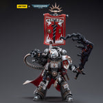 Figuras de acción de Castellan Crowe de los Caballeros Grises de Warhammer 40,000 de JOYTOY
