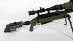 ZYTOYS TAC-50 MK15 Sniper Rifle Weapon Model (Army Green) for 12 Inch 1/6 Scale Action Figures