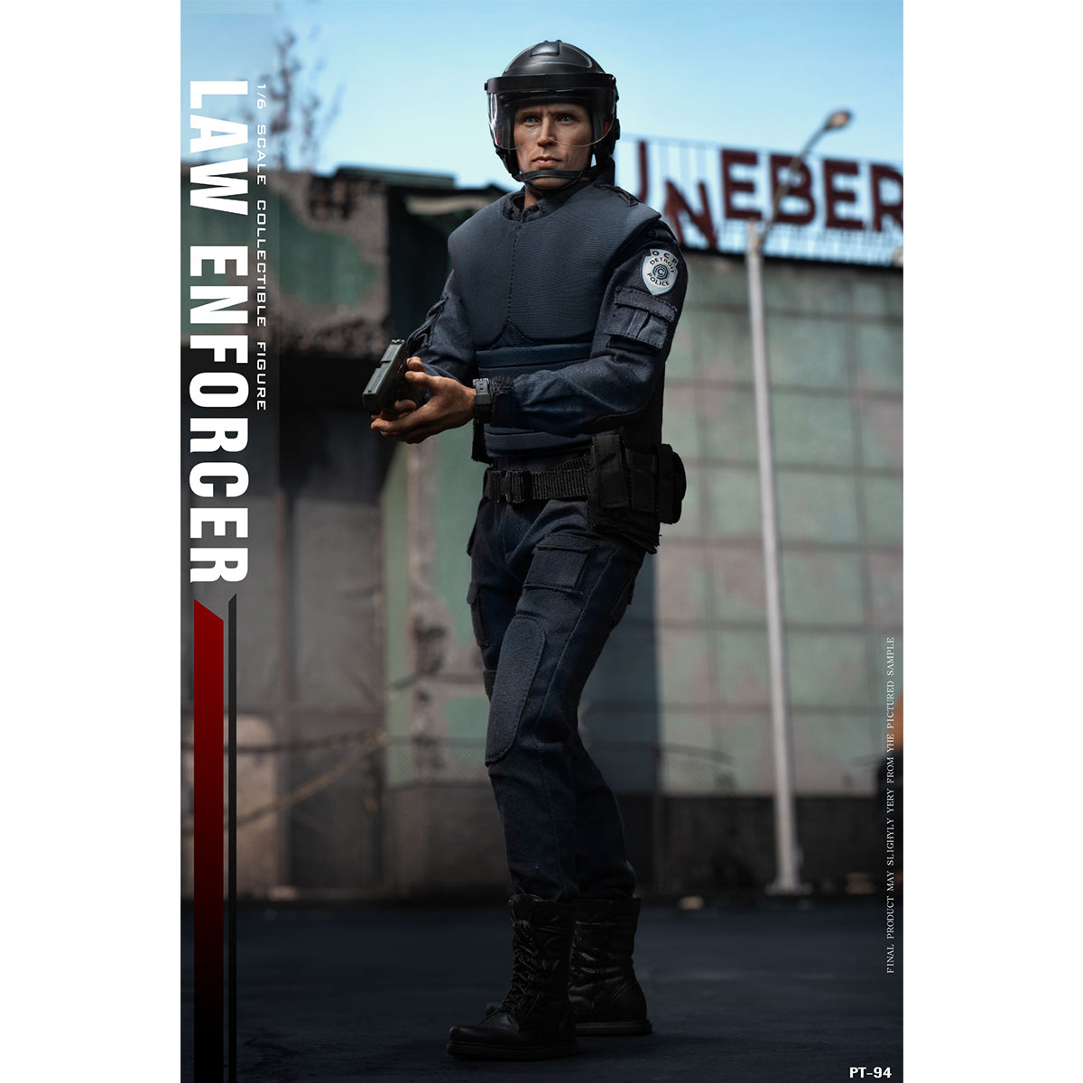 PRESENT TOYS Collectible Toy Series - Law Enforcer Action Figures