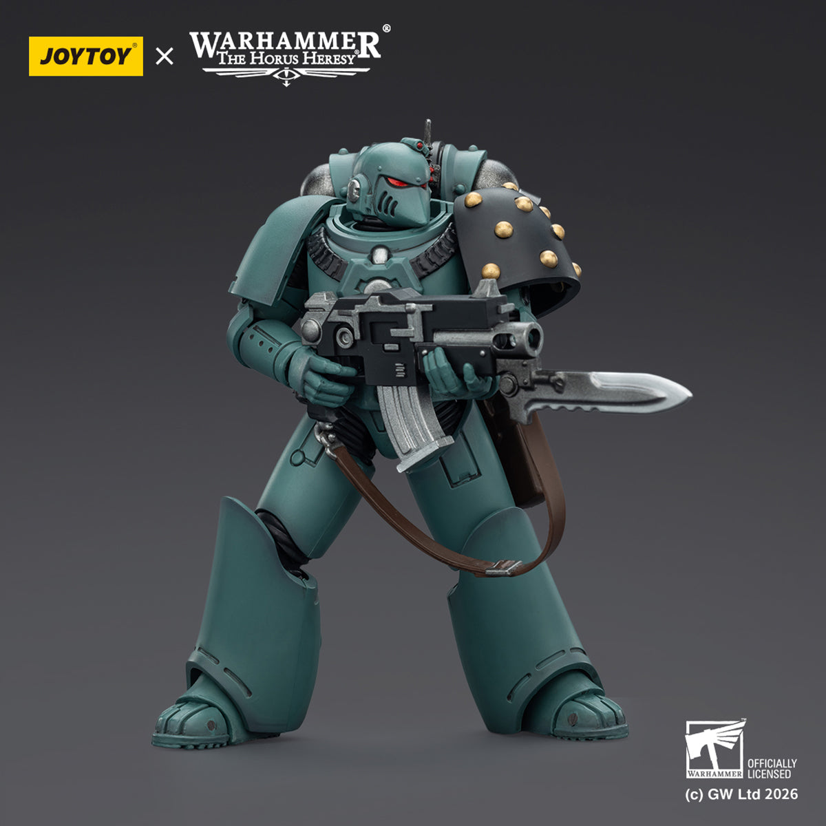 JOYTOY Warhammer 40,000 Thousand Sons & Space Wolves & Sons of Horus & Alpha Legion & Blood Angels & Imperial Fist & Ultramarines MKVI Tactical Legionary 1/18 Scale Action Figure