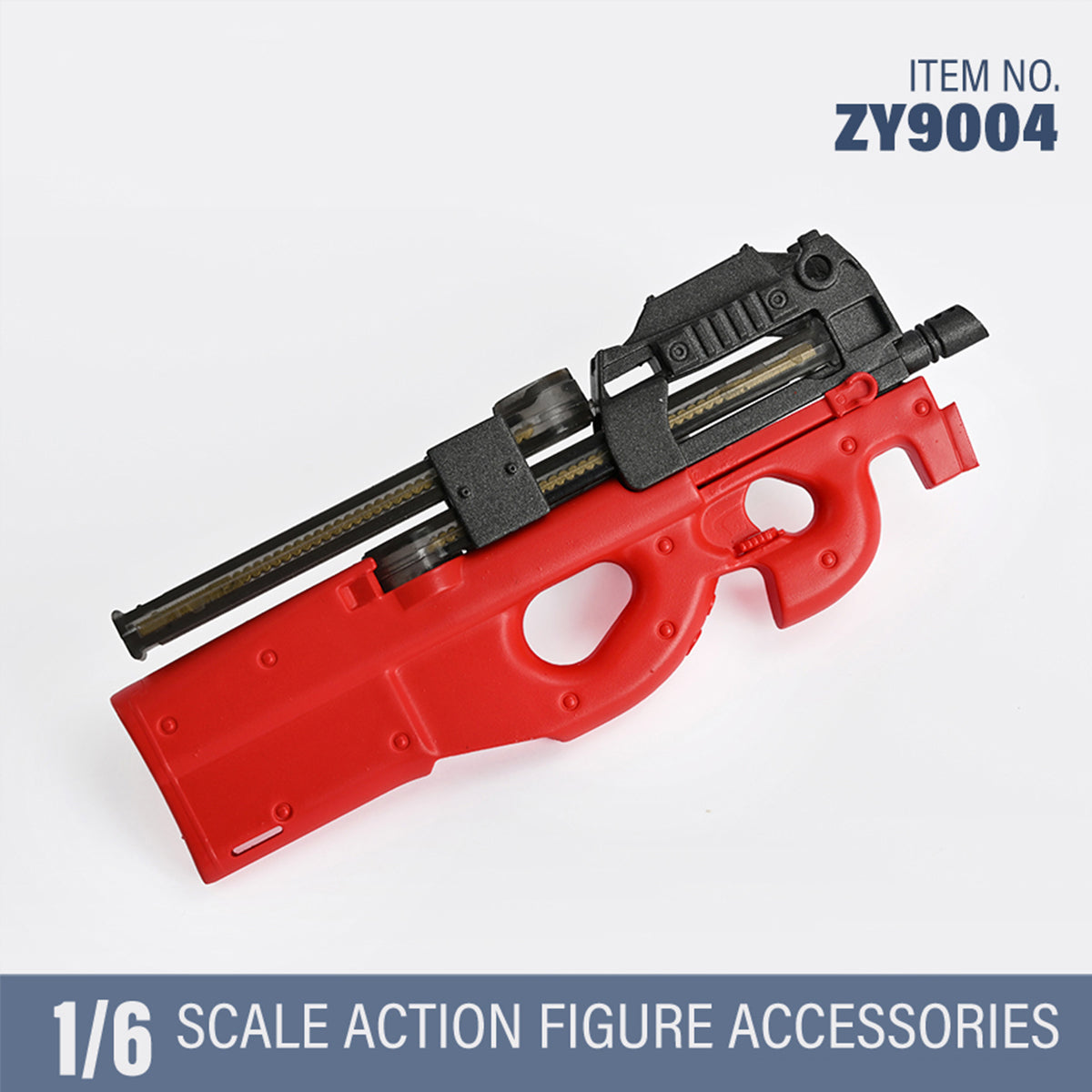 ZYTOYS, AK47 Assault Rifle/P90 WWII Gun Rifle Weapon Gun Model Doll Accessory for 12-inches Action Figurine