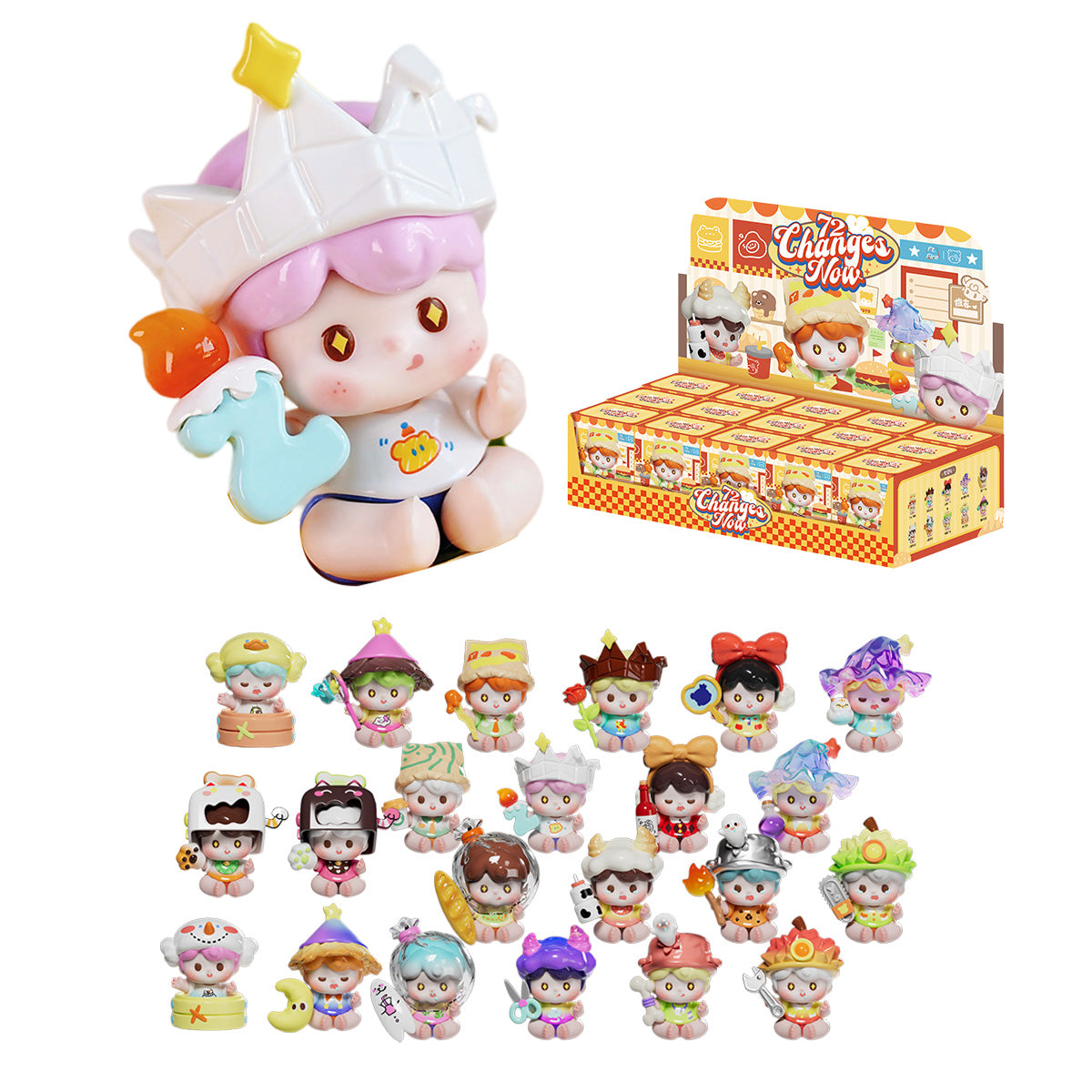 FT.FIRE YOYO: 72 Changes, Now! Series Mini Figure Blind Box
