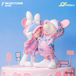 MORSTORM Coat Mickey + Cowboy Outfit Minnie + Sweatshirt Minnie + Sweatshirt Mickey Art Figurine