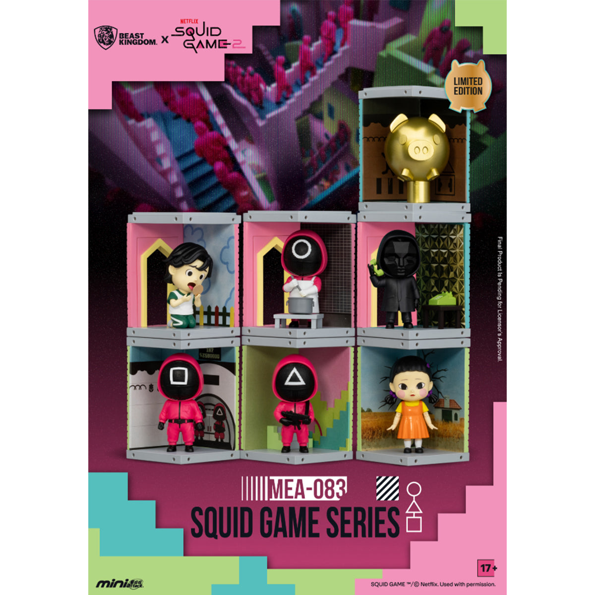 Beast Kingdom MEA-083 Squid Game Series Randomly Single Blind Box Figure