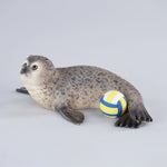 JXK Seal Cat Meow Group Static Animal Figurine