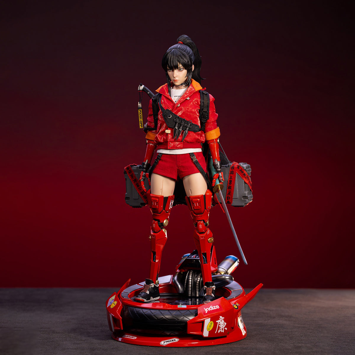 JND STUDIOS Bounty Hunter Hikaru Standard Edition Revolutionary Girl Series Action Figure