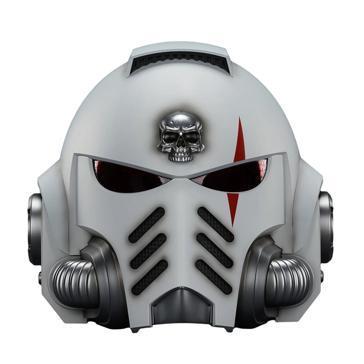 JOYTOY Warhammer 40,000 White Scars MkX Helmet & Display Stand 1/1 Scale Helmet Replica