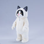 JXK, Fluffy Cat, Static Animal Figurine