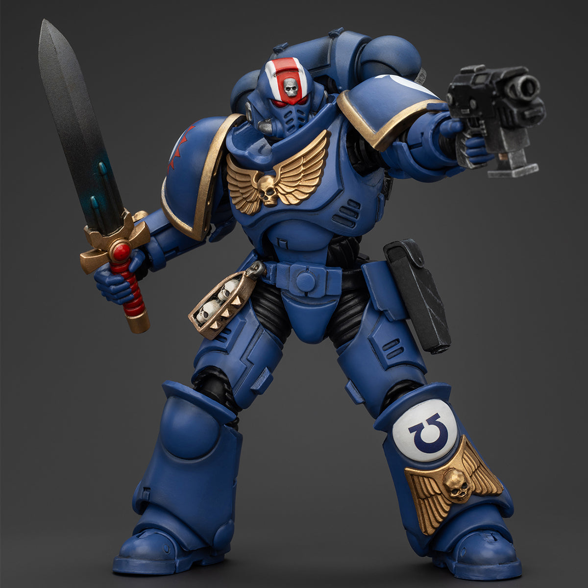 (Only Shipped to the US) JOYTOY Ultramarines Heroes of the Chapter Primaris Lieutenant Erastus 1/18 Warhammer 40,000 Reissue Action Figures
