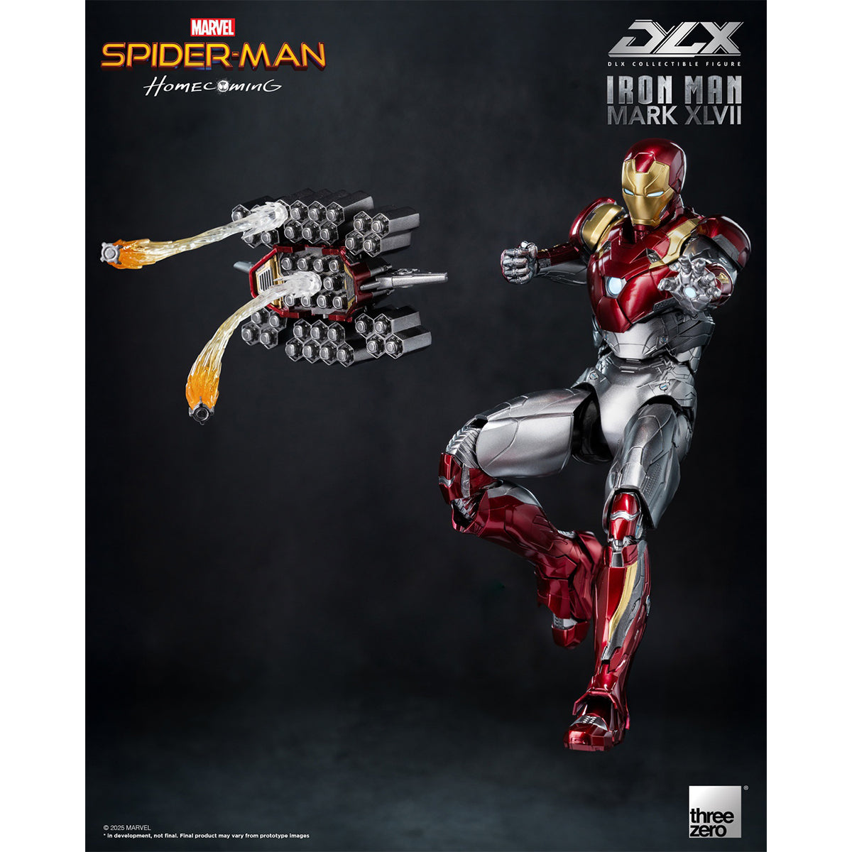 Threezero DLX Iron Man Mark 47 3Z09460C0 Action Figure