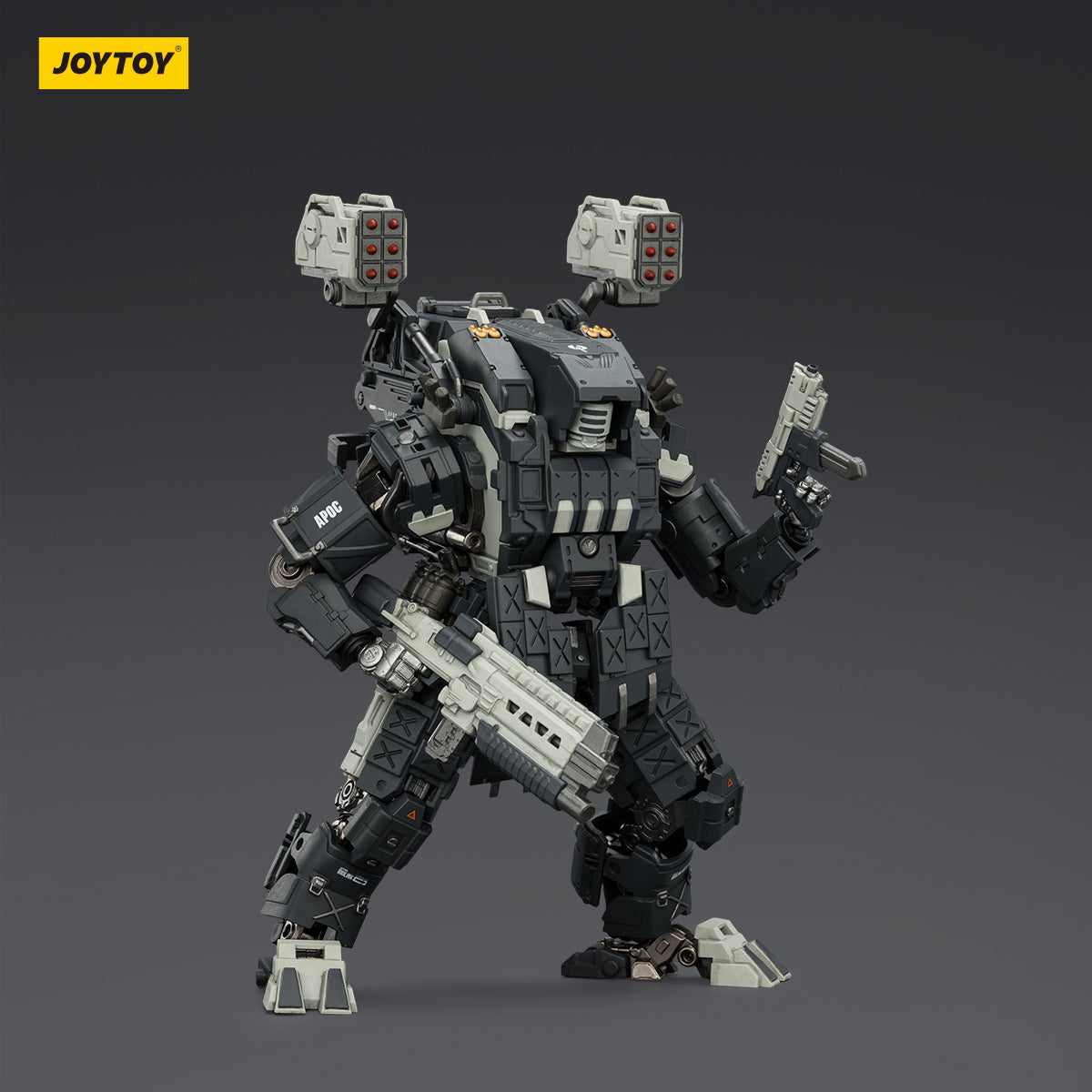 JOYTOY APOC Series DragonFang Assault Mech & Hummer Standard Combat Mech & Mystic Armor Heavy Assault Mech & Razor Stealth/Night Ops Mech & Thor Fire Strike Mech 1/25 Scale Action Figure