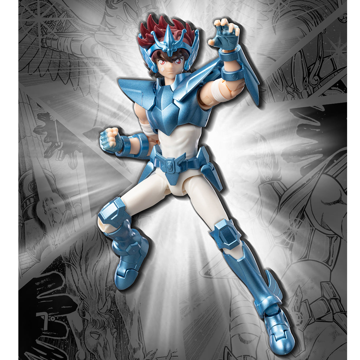 Blokees Saint Seiya Beyond Version 2 Release Pegasus Seiya & Aiolos Assembly Model Kits