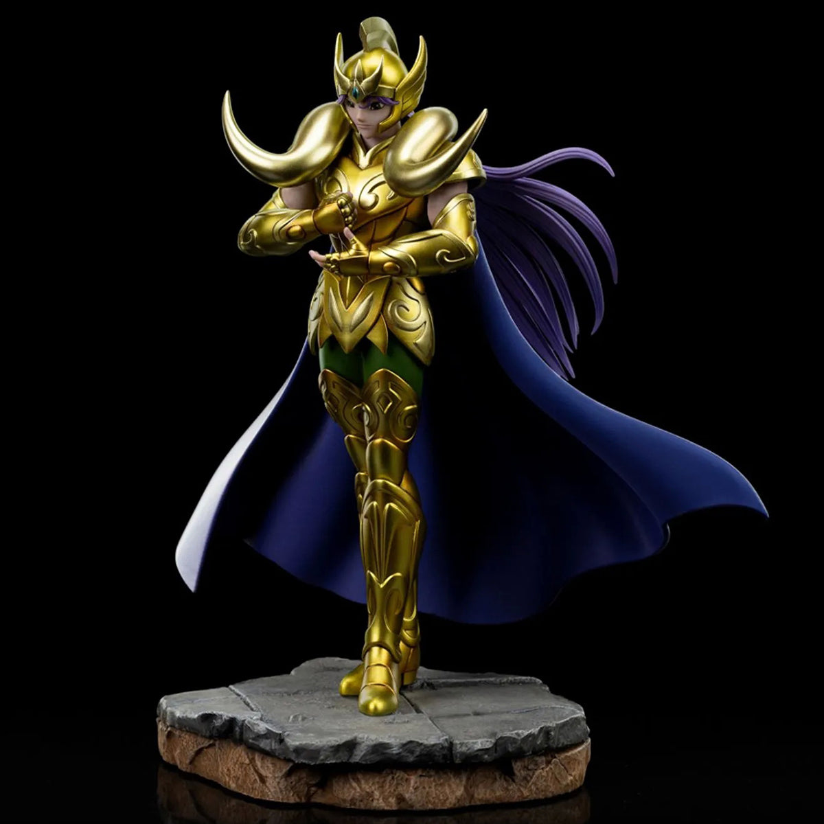 Iron Studios Saint Seiya Aries Mu Standard Edition Art Anime Statue