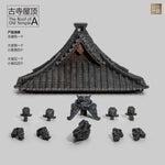 ToysNest Oriental Ancient City: The Roof of Old Temple Scene Fit Action Figure