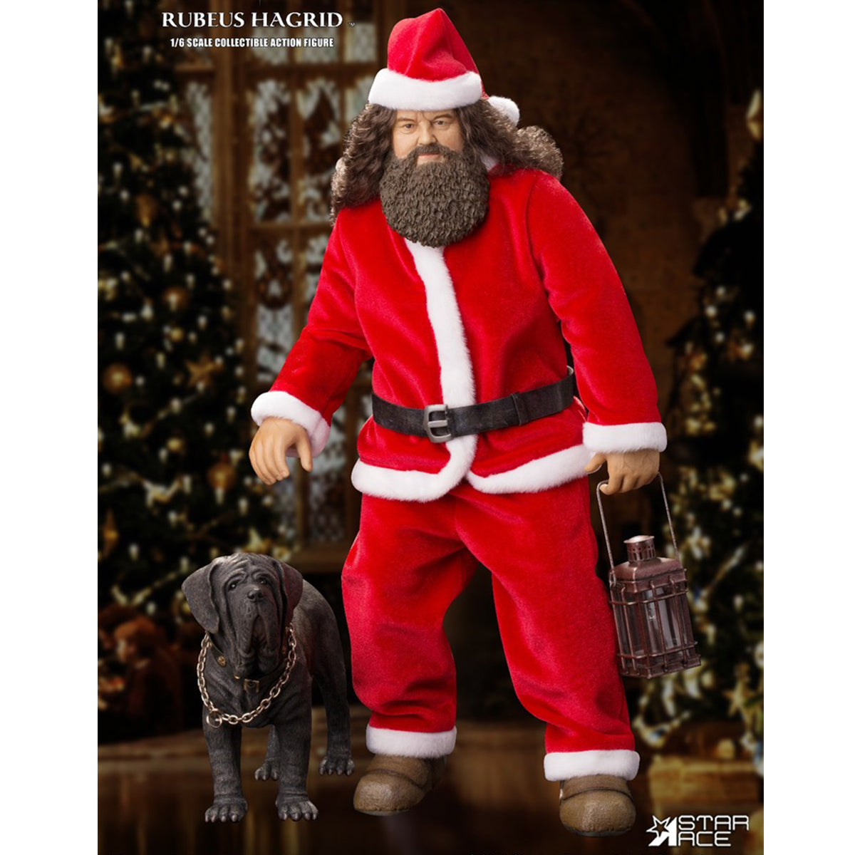 STAR ACE Toys Harry Potter: Rubeus Hagrid Ver.2 Christmas Edition Action Figures