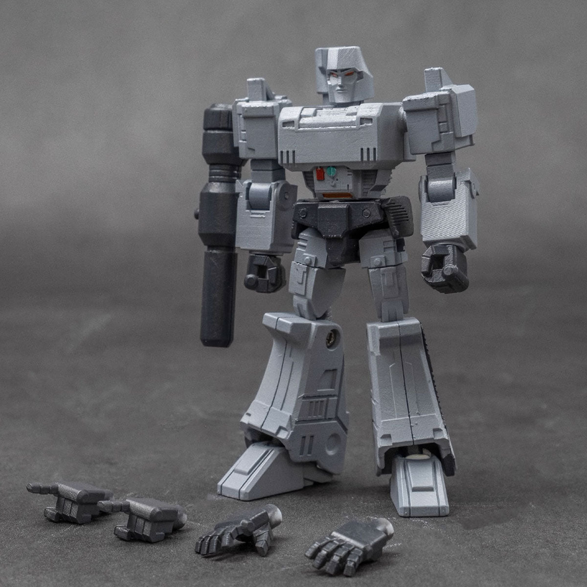 (Only Shipped to the US) YOLOPARK Transformers Megatron AMK Mini Scale Easy Pre-Assembly Model Kit