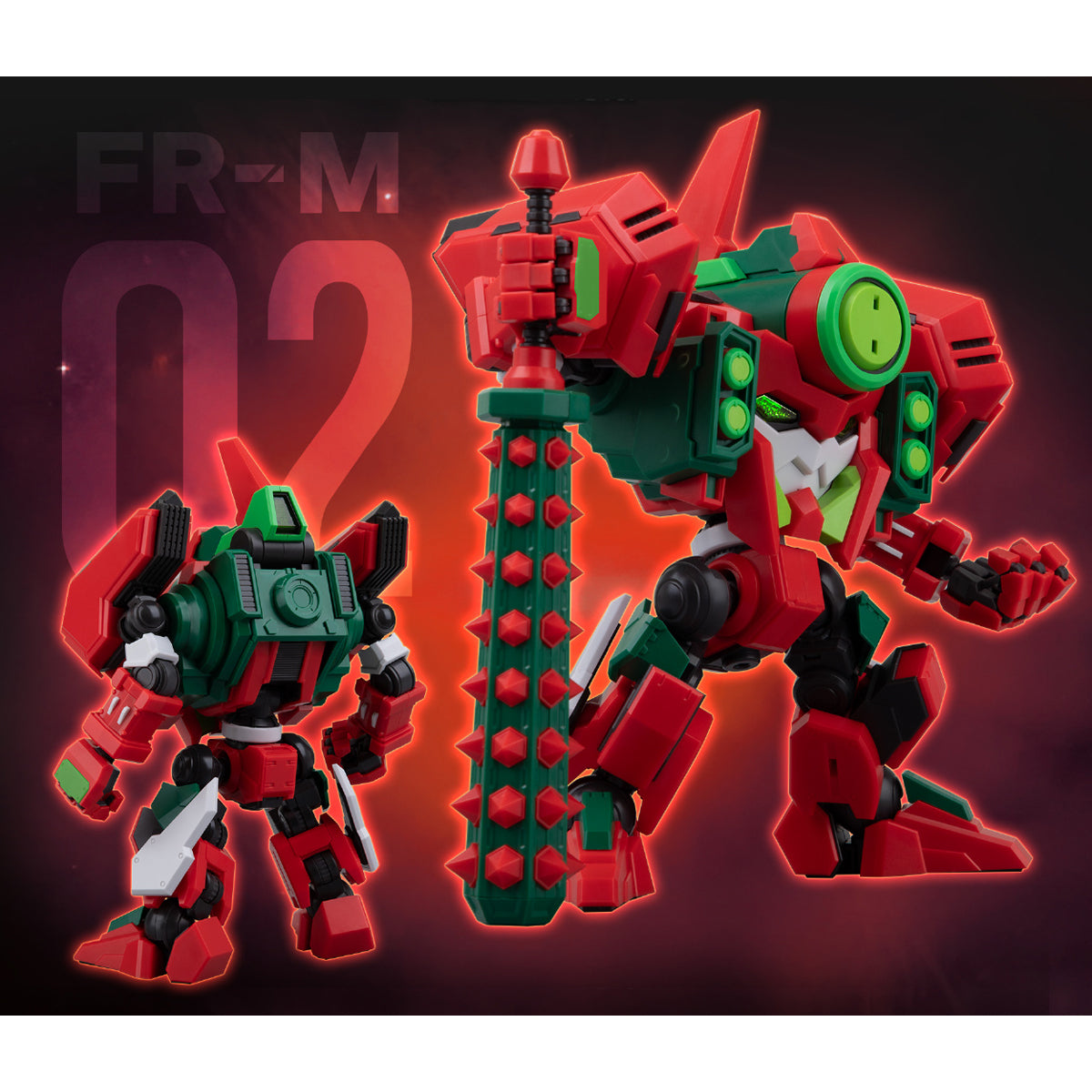 Yili Chuangwan FRUITY ROBO FR-M02 Melon Guardian Animation Assembly Model Kits
