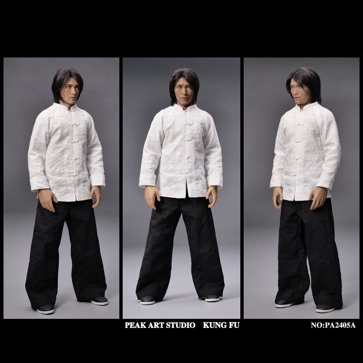 PEAKART STUDIO 12-Inch Kung Fu Action Figure Customized Edition Silicone Movable Series