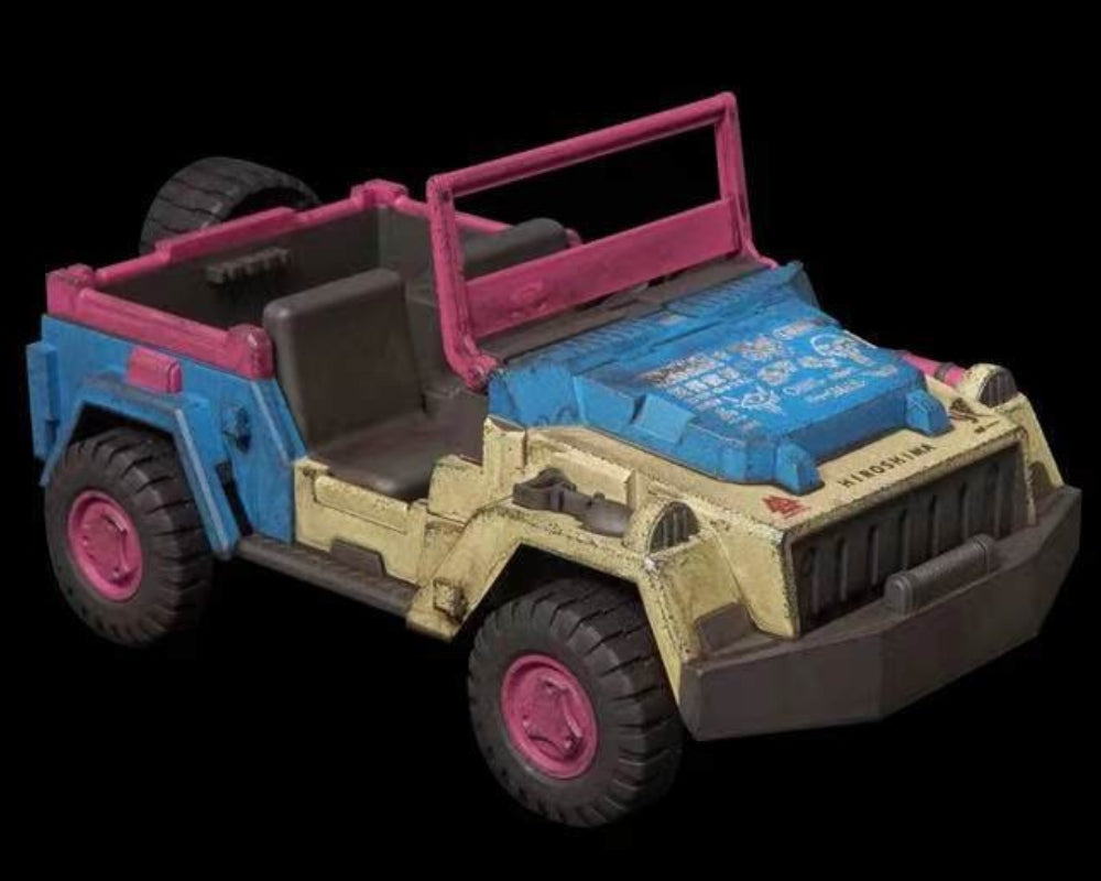 HiPlay Toys Alliance X Acid Rain Collectible Figure: Acid Rain: Viva la Loca Halogen Jeep for 1:18 Miniature Action Figure FAV-SP20