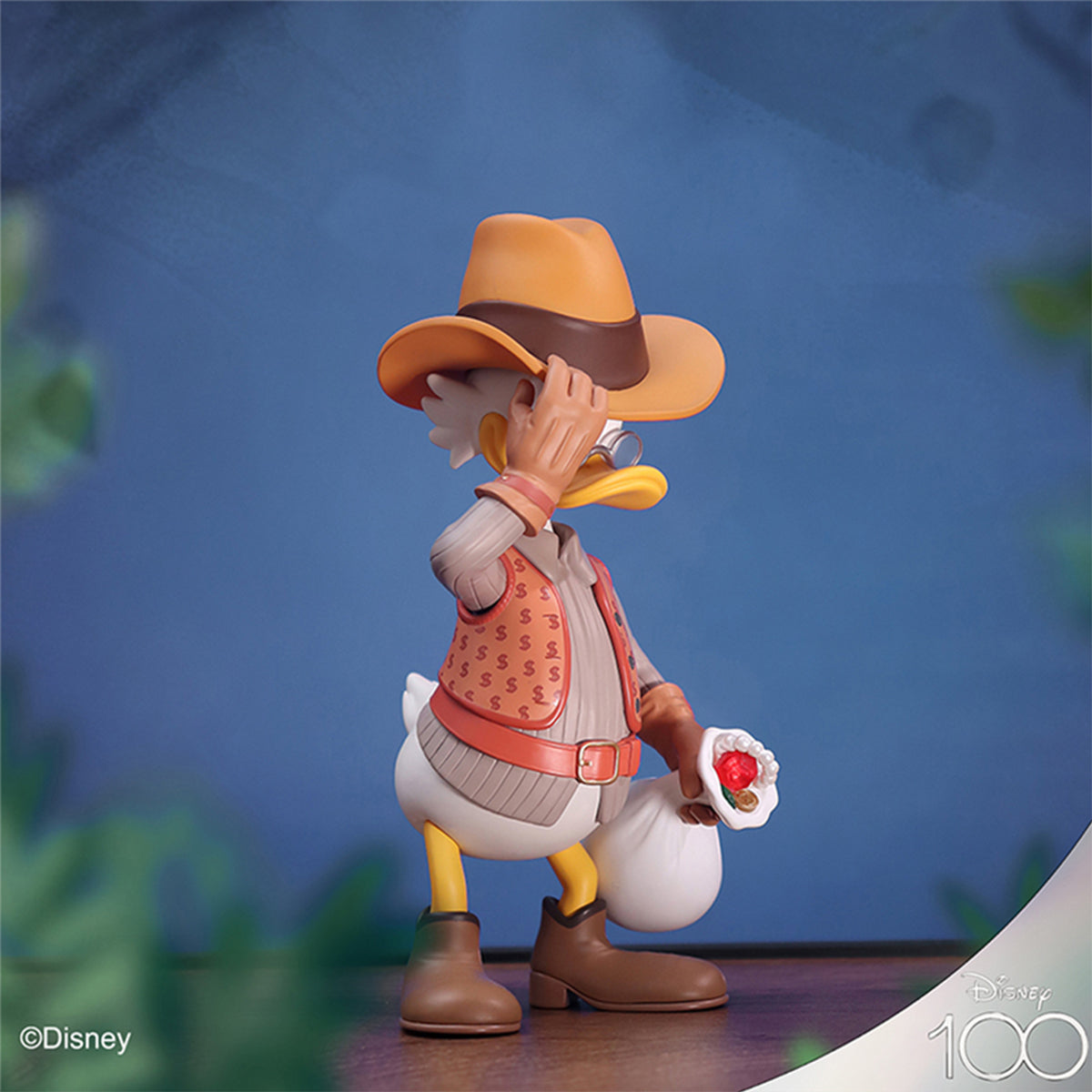MORSTORM Disney 100th Anniversary Series Cowboy Scrooge Art Statue