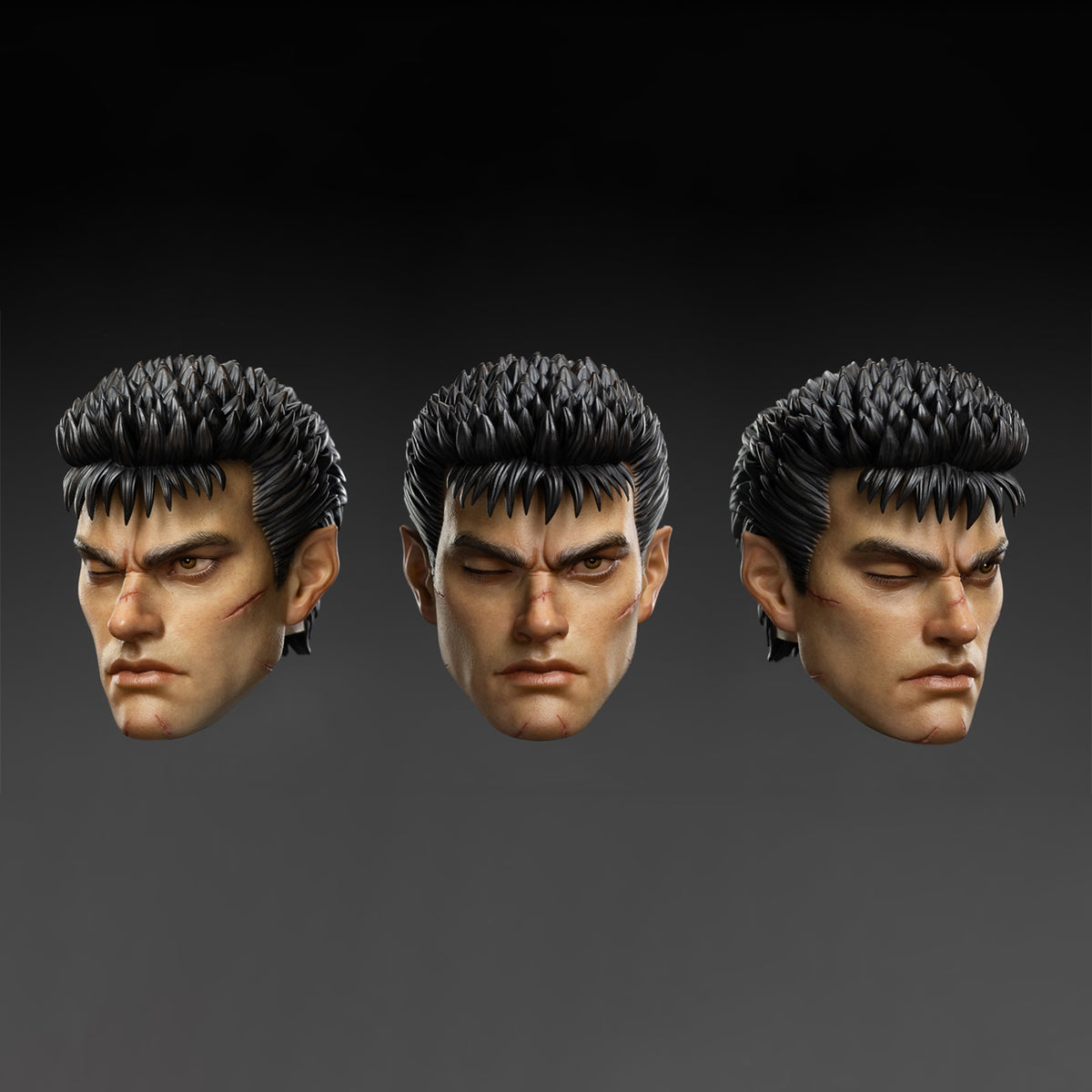 Escultura de cabeza de Berserker de Play Craft Toys, edición normal para figuras de acción