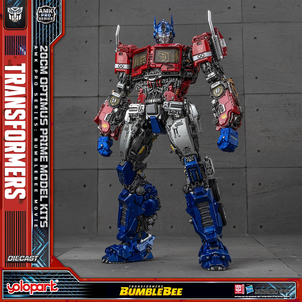 Yolopark Transformers: Bumblebee AMK PRO Series Optimus Prime (Set Version) Assembly Model Kits