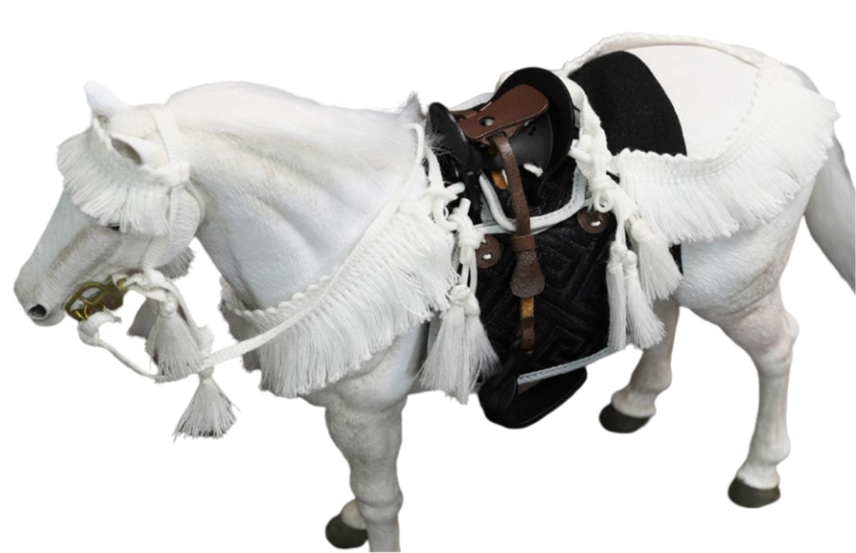 HiPlay DID Collectible Action Figure: Palm Hero, Horse, 1:12 Scale Miniature Figurine (Horse)