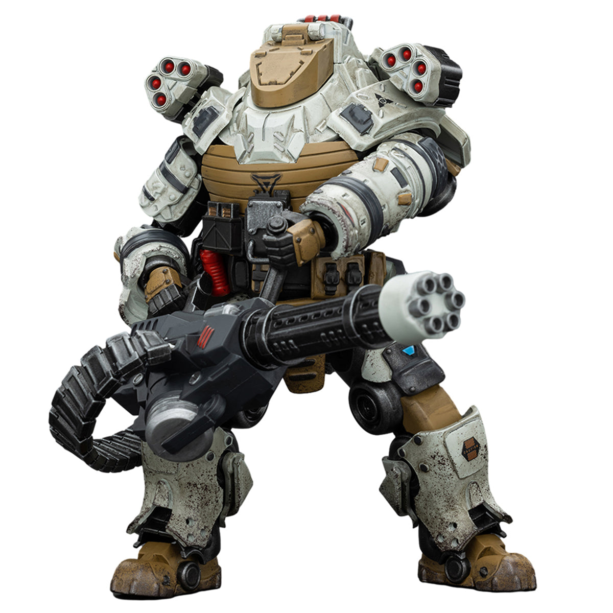 JOYTOY Battle For the Stars 1/18 Sorrow Expeditionary Forces 09th Legion Rescue Squad-Heavy Gunner JT00188 Action Figure