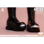Worldbox Dual‑Wear Bulldozer‑Style Boots GS008 Doll Accessory 1/6 Scale Fit Action Figure