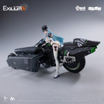 Animester Girls' Frontline 2: Exilium Klukai Action Figure Set with Motorcycle Vehicle 1/12 Scale