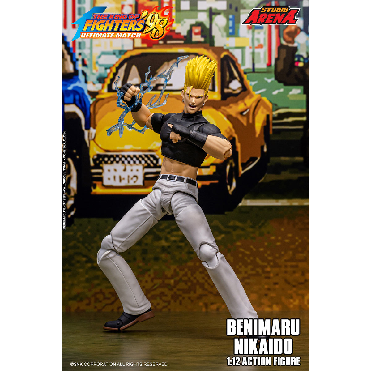 Storm Collectibles The King Of Fighters'98 UM KFSA01 Benimaru Nikaido Storm Arena KFSA02 Goro Daimon Storm Arena KFSA03 Kyo Kusanagi Storm Arena 1/12 Scale Action Figure