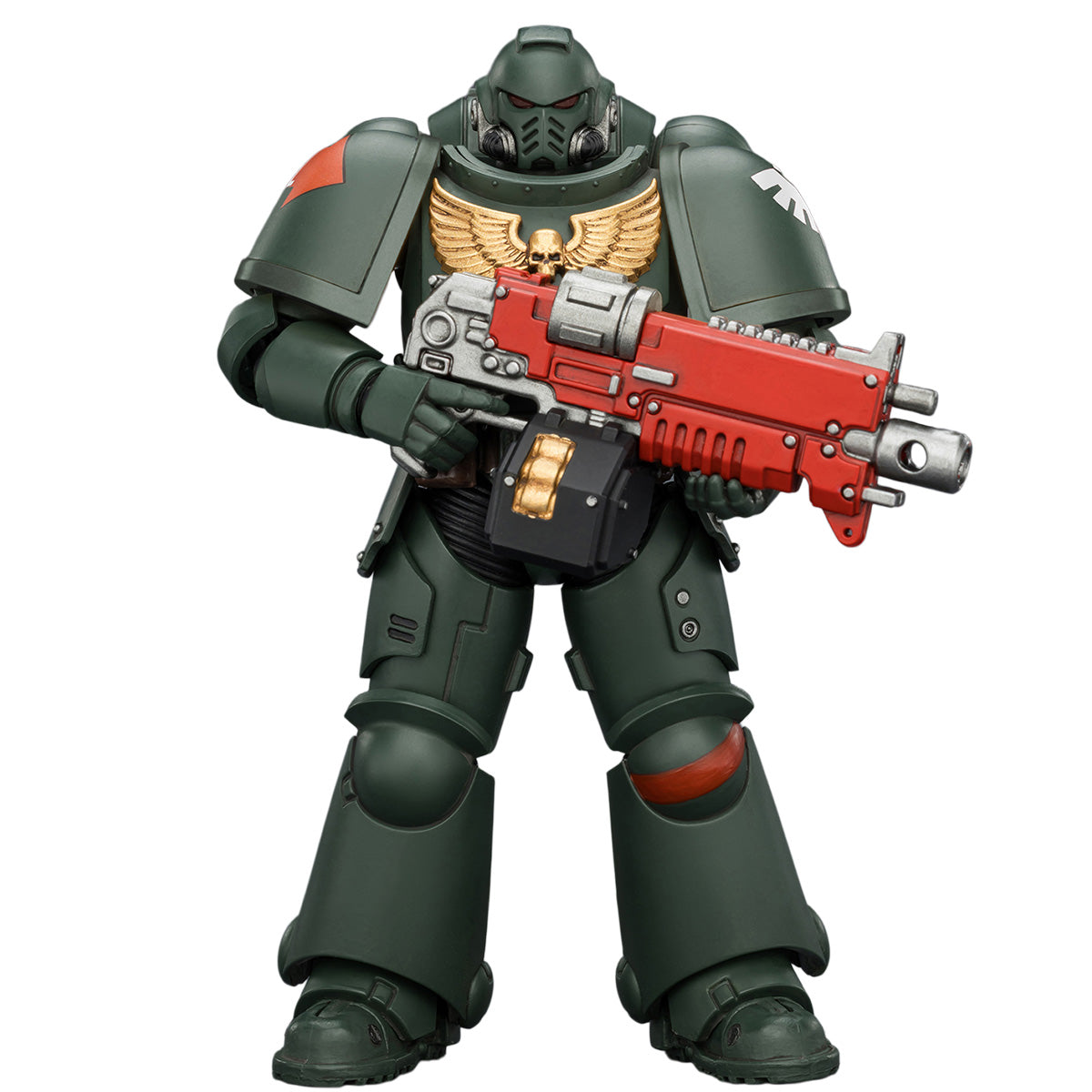 JOYTOY Warhammer 40k Black Templars/Raven Guard/White Scars/Salamanders/Dark Angels/Space Wolves/Imperial Fists/Iron Hands/Blood Angels/Ultramarines Intercessor Bolt Rifle Bolt Pistol Chainsword