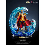 JIMEI PALACE, Saint Seiya Marine General Series Poseidon, Limited Edition Art Anime Statue