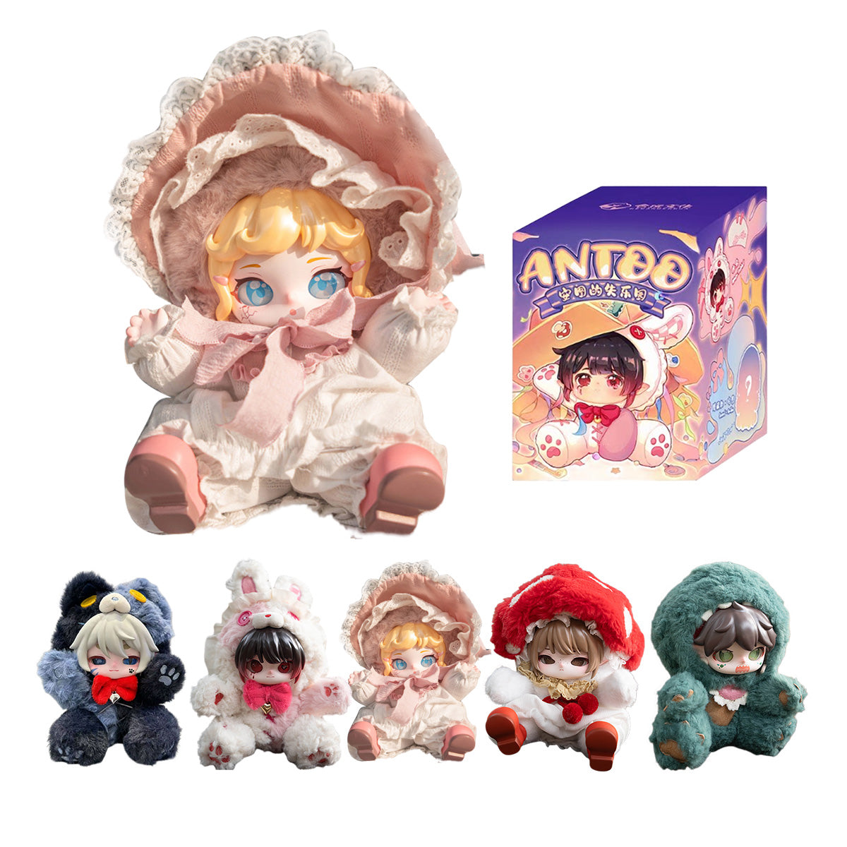 HEWAN CULTURE ANTOO Lost Paradise Series HW-MR01 Plush Blind Box