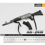 ZYTOYS, AK74M Russian Assault Rifle, Doll Accessory for 12-inches Action Figurine
