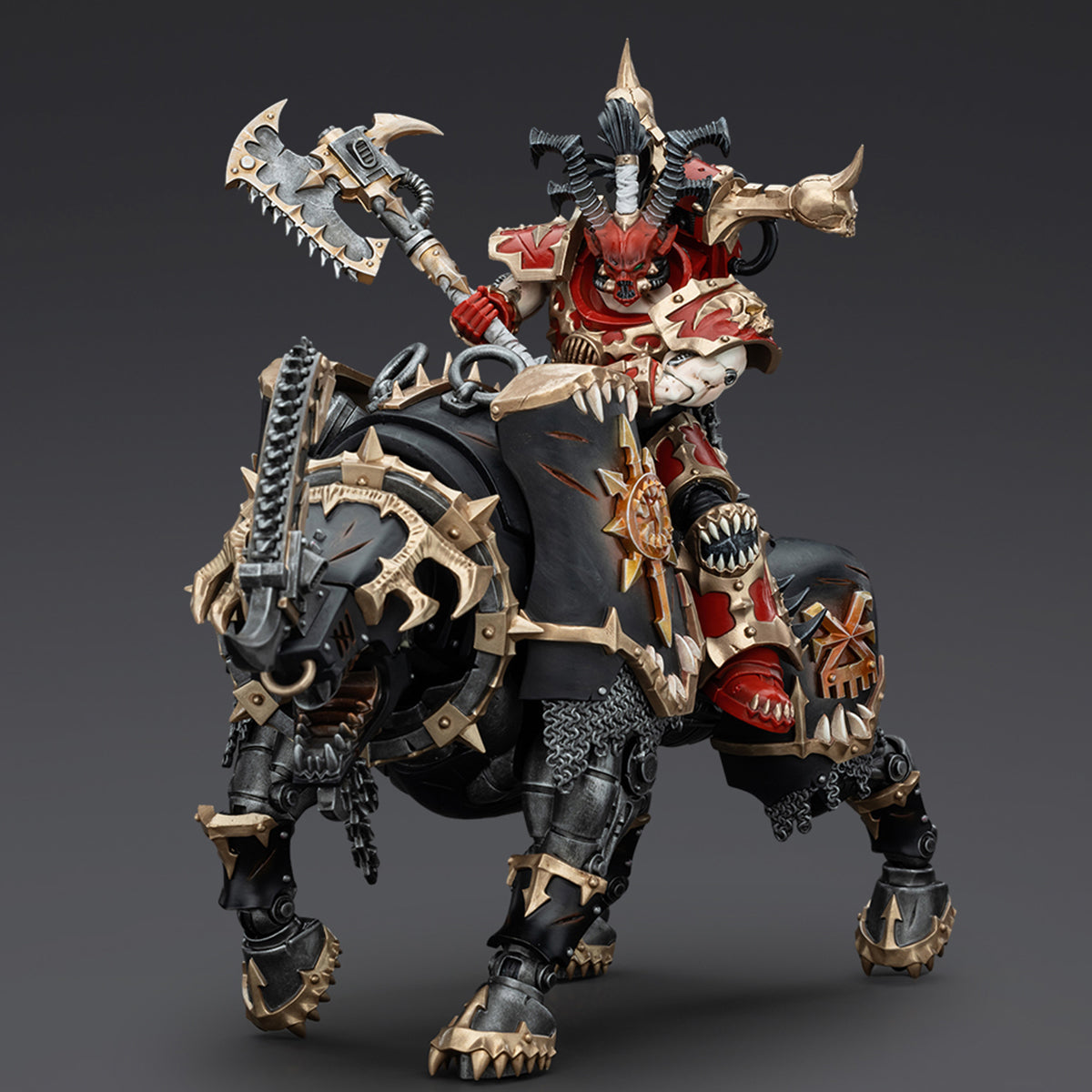(Only Shipped to the UK) JOYTOY Warhammer 40K 1/18 World Eaters Lord Invocatus JT00645 Action Figure