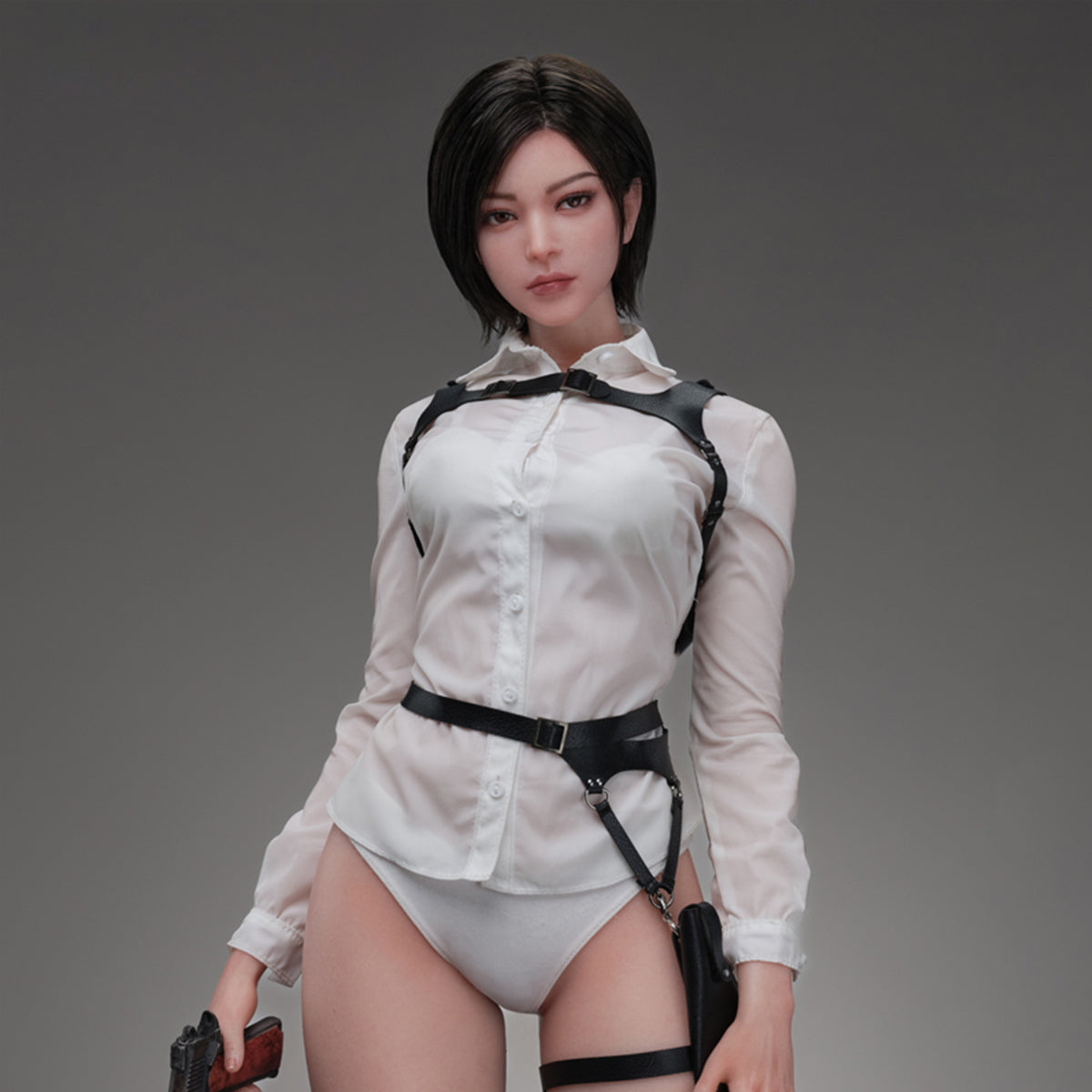 FG Studio Seamless Battle Girl FG-004 Full Silicone Movable 1/3 Scale Action Figure Body