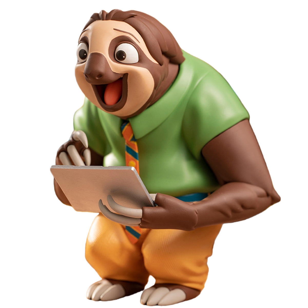 MORSTORM Zootopia Series Flash & Officer Judy & Little Nick in His Red Scarf Art Statue