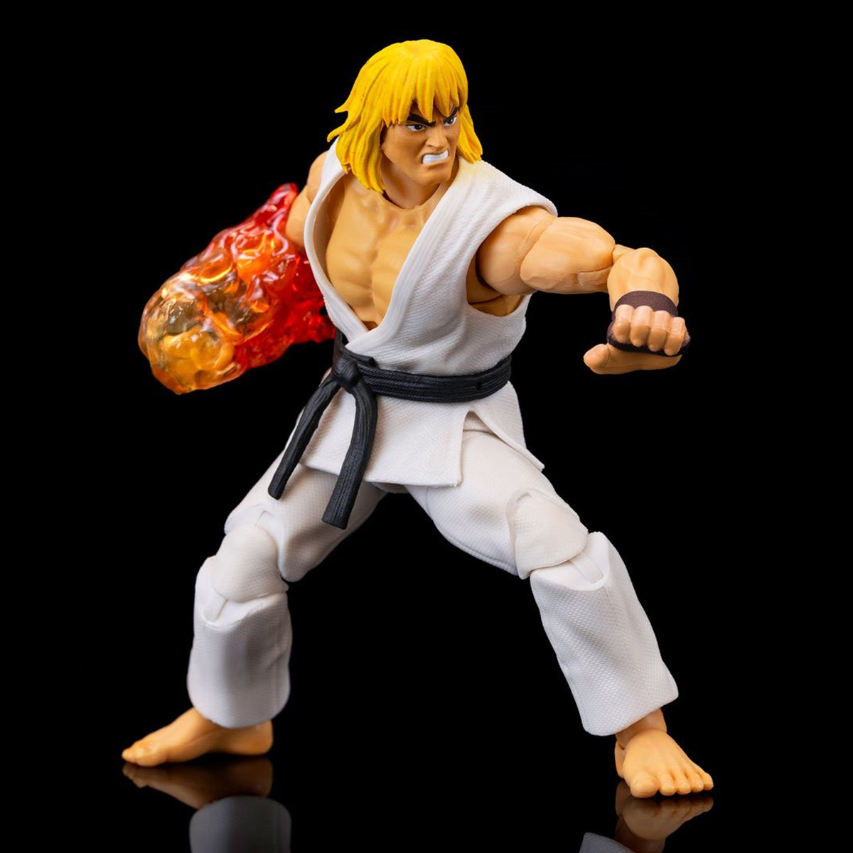 JADA Toys Street Fighter: Ken - White Outfit 1/12 Scale Action Figure