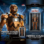 ZD Toys Marvel Avengers Iron Man Mark with Hall of Armor 2.0 Set 1/10 Scale Collectible Action Figure