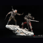 PureArts 1/6 The Witcher 3：Wild Hunt - Geralt vs Eredin Art VideoGame Statue