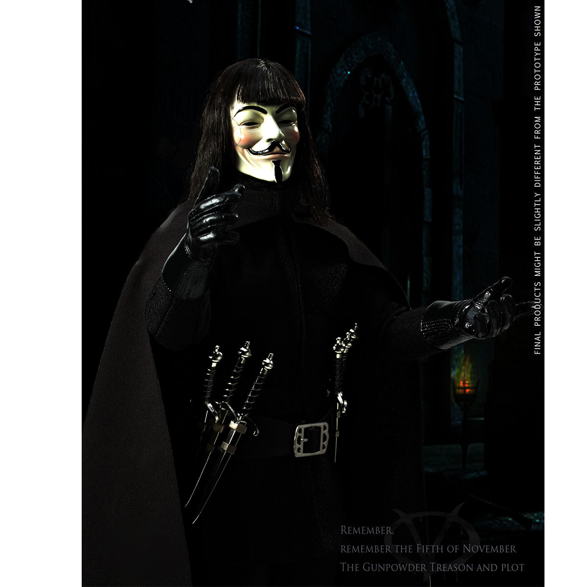 ToysPower, V For Vendetta 2.0, Action Figure Full Set