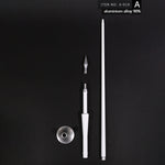 ZYTOYS, Alloy Roman Spear Weapon Model, Doll Accessory for 12-inches Action Figurine