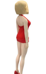 Vêtements de poupée à l'échelle 1/12 : robe dos nu, accessoire de collection