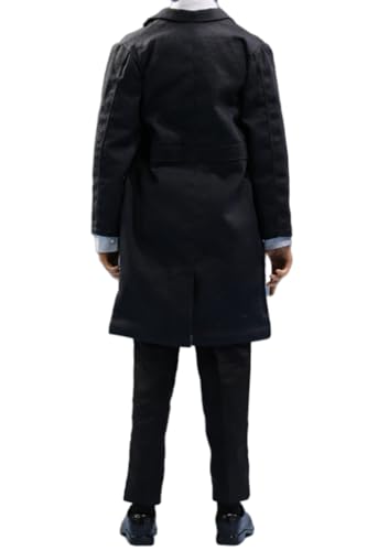 Ropa para muñeca a escala 1/6: Traje largo para figura de acción masculina coleccionable de 12 pulgadas JO23M-05A