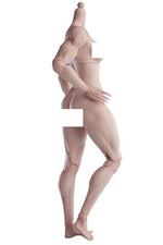 Worldbox 1:6 Scale Female Action Figure Body -Muscle Shape, Medium Bust, Wheat Skin