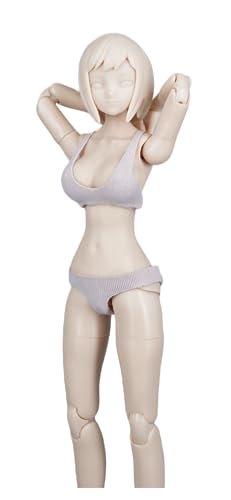 Poupée féminine à l'échelle 1/12, vêtements : sous-vêtements de sport à collectionner