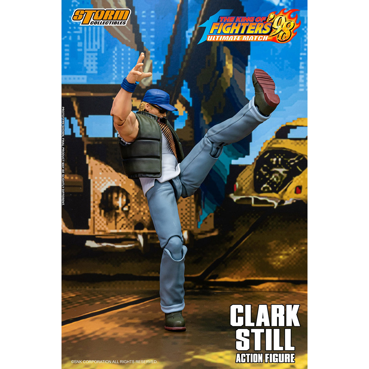 Storm Collectibles SKKF17 KOF 98UM SKKF17 CLARK STILL Action Figure