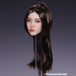 SUPER DUCK Movable Eyes Female Head Sculpt For Action Figures