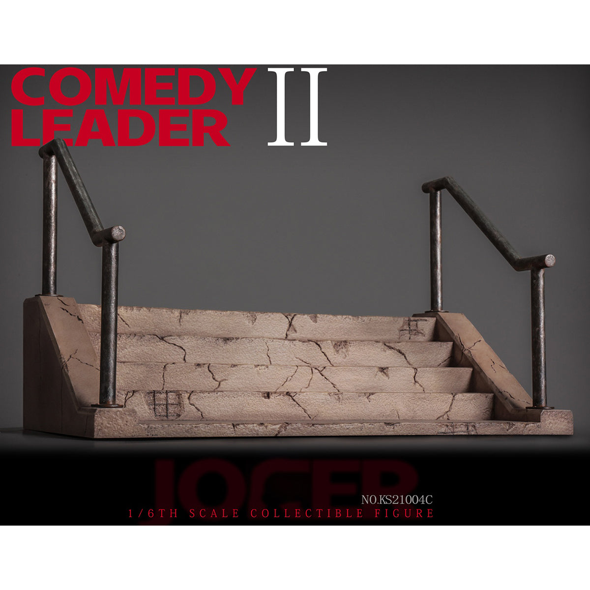 KSTOYS Comedy Leader II & Stair Base Action Figures